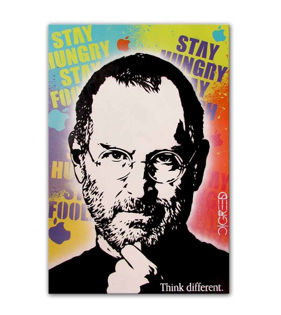 Steve Jobs - Street Art